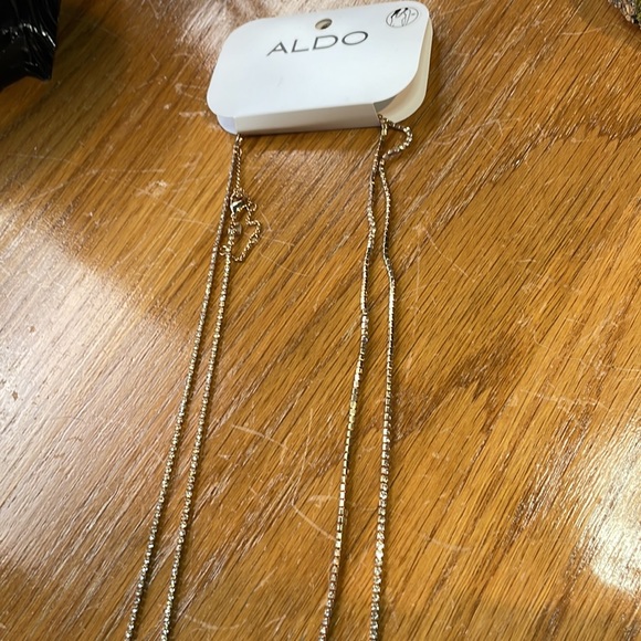 3/$15 Super long Aldo Necklace chain - Picture 2 of 3